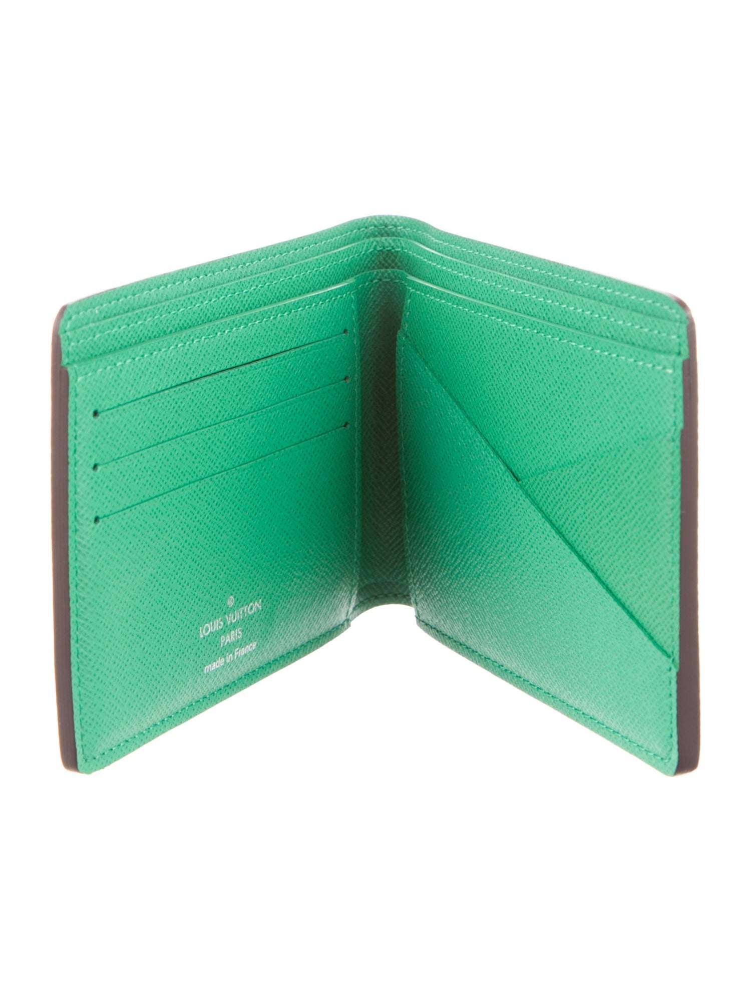 Louis Vuitton Leather Bifold Wallet